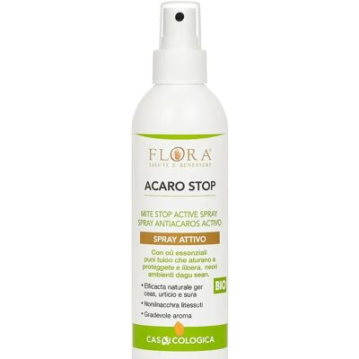 Flora ACAROSTOP 200ML - Spray Antimite per Tessuti Flora ACAROSTOP 200ML - Spray Antimite per Tessuti