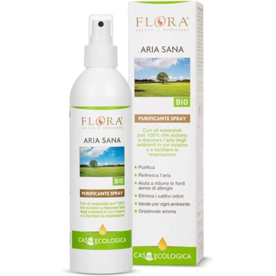 Flora Bio-Icea 200ml Spray Purificatore d'Aria - Purifica l'Aria Interna Flora Bio-Icea 200ml Spray Purificatore d'Aria - Purifica l'Aria Interna