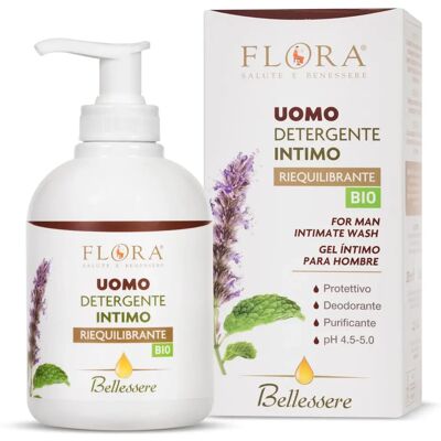 Flora Lavaggio intimo uomo - pH 4,5-5,0 - 250ml Flora Lavaggio intimo uomo - pH 4,5-5,0 - 250ml