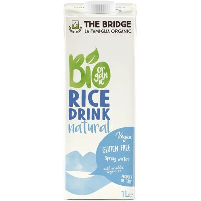 AniWorld Bridge Bevanda di riso biologico originale - Biologico - 1000ml AniWorld Bridge Bevanda di riso biologico originale - Biologico - 1000ml