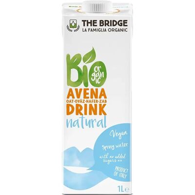The Bridge Bevanda di avena biologica - 1000ml - Senza glutine The Bridge Bevanda di avena biologica - 1000ml - Senza glutine