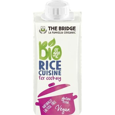 EKO THE BRIDGE Reiskrem - Glutenfrei, Bio, 200ml EKO THE BRIDGE Reiskrem - Glutenfrei, Bio, 200ml