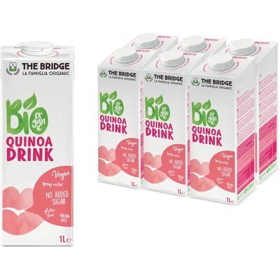 EKO THE BRIDGE Quinoa-Reis-Getränk - Glutenfreies Pflanzliches Getränk EKO THE BRIDGE Quinoa-Reis-Getränk - Glutenfreies Pflanzliches Getränk