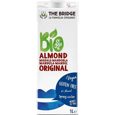 EKO THE BRIDGE Mandelgetränk 8% - Glutenfrei Bio Vegan 1000ml EKO THE BRIDGE Mandelgetränk 8% - Glutenfrei Bio Vegan 1000ml