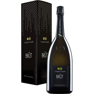 Contadi Castaldi Franciacorta Brut Magnum - Confezione Regalo Contadi Castaldi Franciacorta Brut Magnum - Confezione Regalo