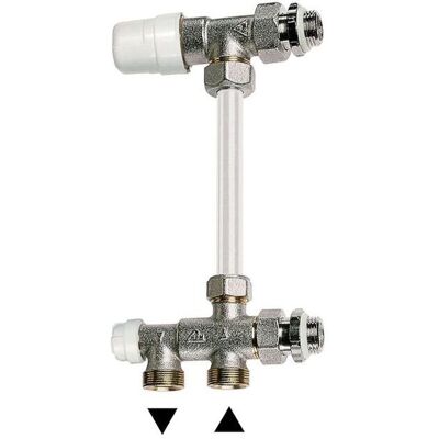 Kit termostático de tubo monotubo RBM - 1/2" conexión radiador Kit termostático de tubo monotubo RBM - 1/2" conexión radiador
