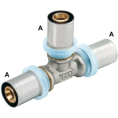 Tecnomat Rbm T-Form Rohrverbindung - 16x16x16 mm Tecnomat Rbm T-Form Rohrverbindung - 16x16x16 mm