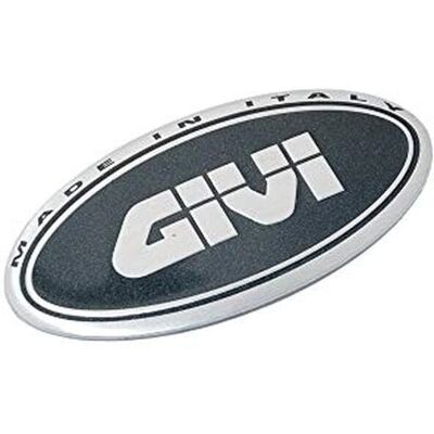 Givi Oval Motorcycle Sticker - Rouge - Motorcycle Accessory Givi Oval Motorcycle Sticker - Rouge - Motorcycle Accessory
