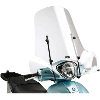 Givi Motorcycle Windshield for Scooters - Universal Fit Givi Motorcycle Windshield for Scooters - Universal Fit