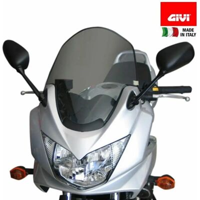 Pare-brise Givi pour moto - Compatible avec Suzuki GSF 650/1200/1250 - Transparent Pare-brise Givi pour moto - Compatible avec Suzuki GSF 650/1200/1250 - Transparent
