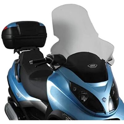 Givi Piaggio MP3 Windshield - Tall, Transparent, 125-250-300-400 Givi Piaggio MP3 Windshield - Tall, Transparent, 125-250-300-400