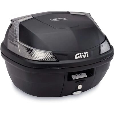 Givi B37N Blade Tech Monolock Topcase - Topkoffert med plate Givi B37N Blade Tech Monolock Topcase - Topkoffert med plate