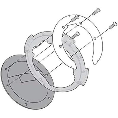 Bride Tanklock Givi BF17 - Compatible BMW, Fixation facile - Publicité Bride Tanklock Givi BF17 - Compatible BMW, Fixation facile - Publicité