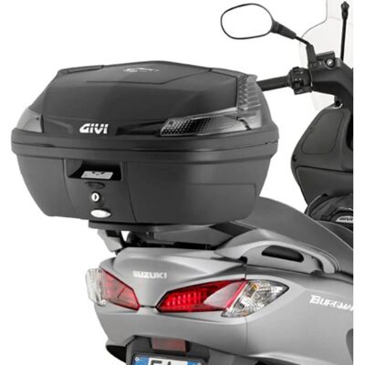Givi Topcase Drager voor Suzuki Monolock - Zwart Givi Topcase Drager voor Suzuki Monolock - Zwart