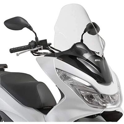 Pare-brise Givi - Hauteur Translucide pour Honda PCX Pare-brise Givi - Hauteur Translucide pour Honda PCX