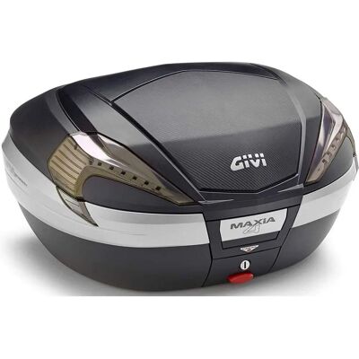 Givi Monokey V56 Maxia 4 Topcase - Motorsykkel topplokk, 56L, Svart, Laget i Italia Givi Monokey V56 Maxia 4 Topcase - Motorsykkel topplokk, 56L, Svart, Laget i Italia