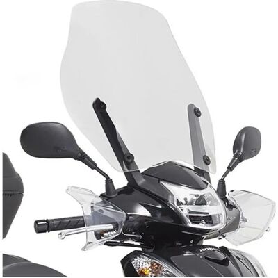 Pare-brise Givi - Surélevé fumé - Pare-brise moto Honda SH 300i Pare-brise Givi - Surélevé fumé - Pare-brise moto Honda SH 300i