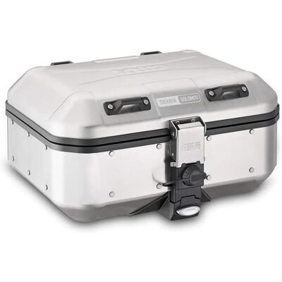 Givi Trekker Dolomiti 30 Liter Aluminium Koffert - Motorsykkel Top- eller Sidekoffert Givi Trekker Dolomiti 30 Liter Aluminium Koffert - Motorsykkel Top- eller Sidekoffert