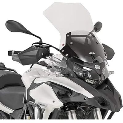 Pare-brise Givi pour moto Benelli TRK 502 (2017-2020) - Transparent Pare-brise Givi pour moto Benelli TRK 502 (2017-2020) - Transparent