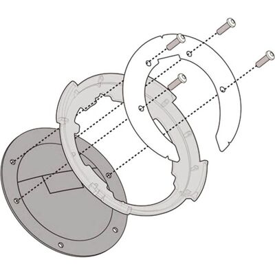 Givi BF Tanklock Systeem - Voor Tanklock Tanktassen Givi BF Tanklock Systeem - Voor Tanklock Tanktassen