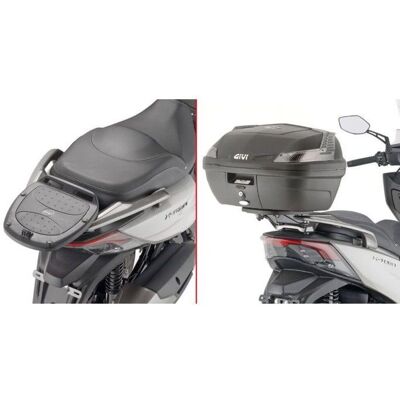 Support Givi pour top case Monolock - Kymco X-Town 125-300 City (20-21) - Unisexe Support Givi pour top case Monolock - Kymco X-Town 125-300 City (20-21) - Unisexe