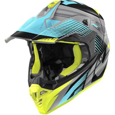 Casco GIVI 60.1 Fresco Mate Cielo/Negro/Titán Casco GIVI 60.1 Fresco Mate Cielo/Negro/Titán