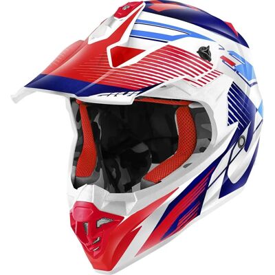 Casco de Moto GIVI 60.1 Fresh Rojo-Azul-Blanco - Casco de motocicleta Casco de Moto GIVI 60.1 Fresh Rojo-Azul-Blanco - Casco de motocicleta