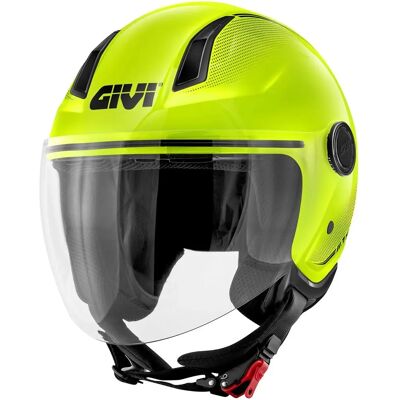 Givi 11.7 Solide Lime Demi-jet Helm Givi 11.7 Solide Lime Demi-jet Helm