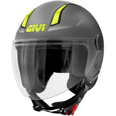 Givi 11.7 Solider Titan Demi-Jet Helm - Stadt & Café Racer Givi 11.7 Solider Titan Demi-Jet Helm - Stadt & Café Racer