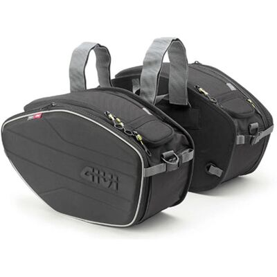 Givi Universale Side Bags - 30L Utvidbare Motorsykkelvesker Givi Universale Side Bags - 30L Utvidbare Motorsykkelvesker