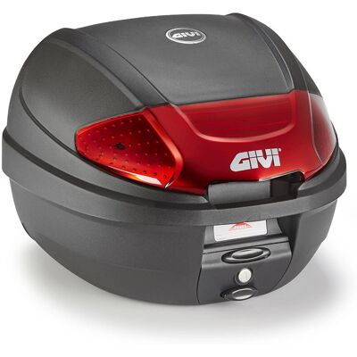 Givi E300 Monolock Topcase - 30L Schwarz kompakt Givi E300 Monolock Topcase - 30L Schwarz kompakt