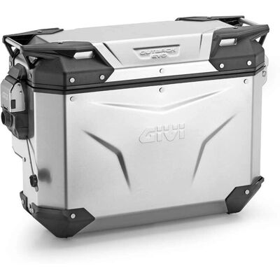 Givi Trekker Outback Evo Smart 33L Sideveske i Aluminium - Bagasje Givi Trekker Outback Evo Smart 33L Sideveske i Aluminium - Bagasje