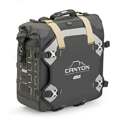 GIVI Canyon Monokey Cam-Side Sacoche latérale étanche - 30L - Publicité GIVI Canyon Monokey Cam-Side Sacoche latérale étanche - 30L - Publicité