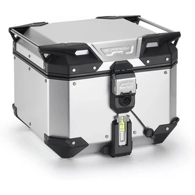 Givi Trekker Outback Evo Smart 58L Valise en aluminium - Top Case - Publicité Givi Trekker Outback Evo Smart 58L Valise en aluminium - Top Case - Publicité