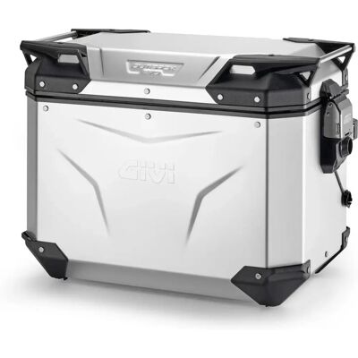 Givi Anodisert Aluminium Venstre Side Koffert 48L - Motorsykkeltilbehør Givi Anodisert Aluminium Venstre Side Koffert 48L - Motorsykkeltilbehør