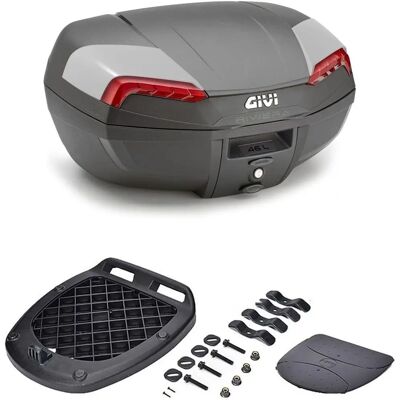 Givi E46 Riviera Monolock Top Case - Bagages & Accessoires Givi E46 Riviera Monolock Top Case - Bagages & Accessoires