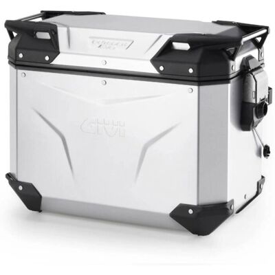 Givi Trekker Outback Evo Smart 44L Aluminium Seitentasche - Motorradkoffer Givi Trekker Outback Evo Smart 44L Aluminium Seitentasche - Motorradkoffer