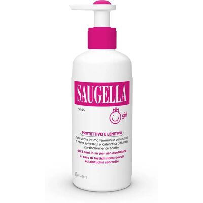 Saugella Girl 250ml - Detergente intimo quotidiano per ragazze Saugella Girl 250ml - Detergente intimo quotidiano per ragazze