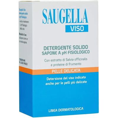 Meda Pharma Spa Saugella Sapone Solido Viso - Pelle Sensibile - 100g Meda Pharma Spa Saugella Sapone Solido Viso - Pelle Sensibile - 100g
