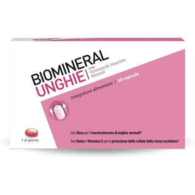 Meda Pharma Spa Biomineral Integratore Unghie - Capsule di Vitamine e Minerali Meda Pharma Spa Biomineral Integratore Unghie - Capsule di Vitamine e Minerali
