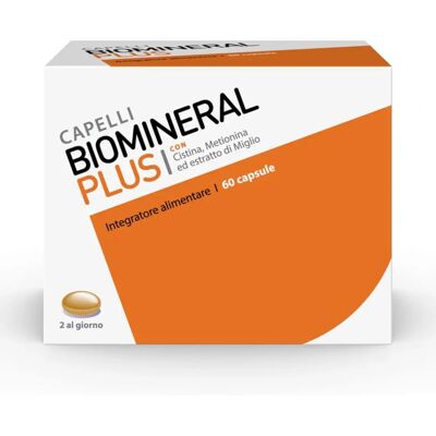 Meda Pharma - Biomineral Plus - Integratore Capelli - 60 Capsule Meda Pharma - Biomineral Plus - Integratore Capelli - 60 Capsule