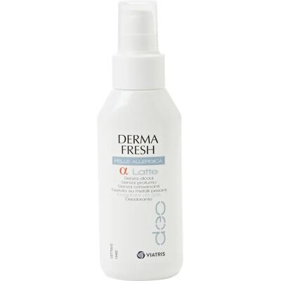 Dermafresh Alfa Latte Deodorante per Pelli Sensibili e Allergiche, 100ml Dermafresh Alfa Latte Deodorante per Pelli Sensibili e Allergiche, 100ml