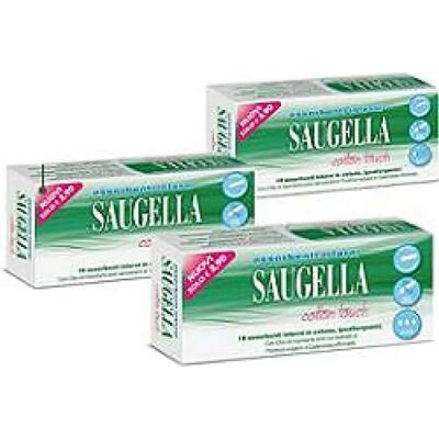 Meda Pharma Spa Saugella Cotton Touch Assorbenti Interni - Igiene Femminile Meda Pharma Spa Saugella Cotton Touch Assorbenti Interni - Igiene Femminile