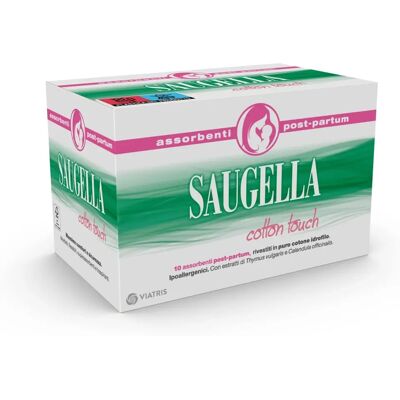 Meda Pharma Spa Saugella Cotton Touch Utánköltési betétek - 10 db Meda Pharma Spa Saugella Cotton Touch Utánköltési betétek - 10 db