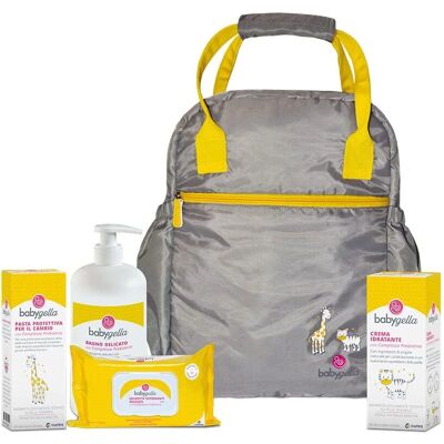 Kit di cura per bebè Babygella - Borsa da viaggio con prodotti prebiotici Kit di cura per bebè Babygella - Borsa da viaggio con prodotti prebiotici