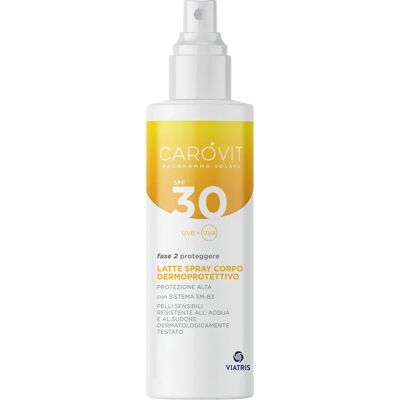 Meda Pharma Spa Carovit Latte Corpo SPF30 - Protezione Solare Alta Meda Pharma Spa Carovit Latte Corpo SPF30 - Protezione Solare Alta