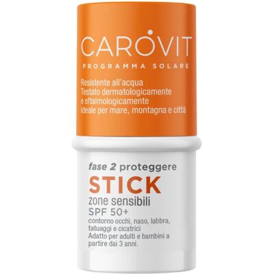 MEDA PHARMA SpA Carovit SPF50+ Transparent Sensitive Skin Stick - Solskydd MEDA PHARMA SpA Carovit SPF50+ Transparent Sensitive Skin Stick - Solskydd