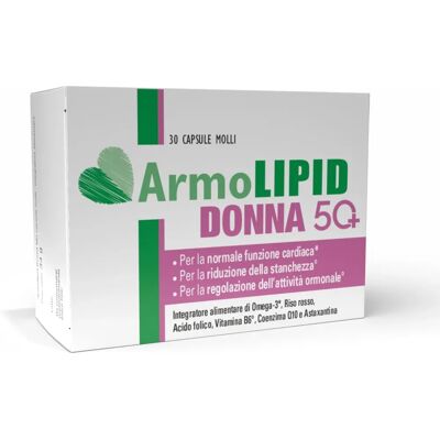 Meda Pharma Armolipid 50+ - Supporto Colesterolo - 30 Capsule Meda Pharma Armolipid 50+ - Supporto Colesterolo - 30 Capsule