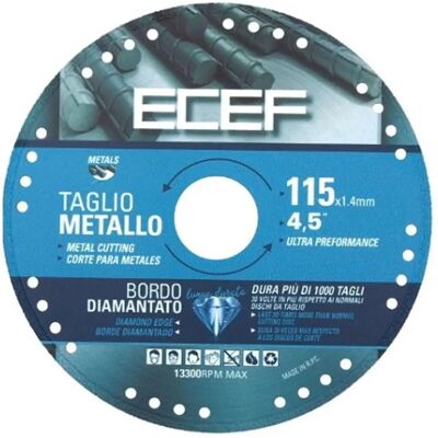 SIN MARCA - Disco diamantato MM.115 - 115mm SIN MARCA - Disco diamantato MM.115 - 115mm
