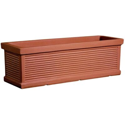 ELBI - Balconetta Resina Millerighe 100 - Planter ELBI - Balconetta Resina Millerighe 100 - Planter